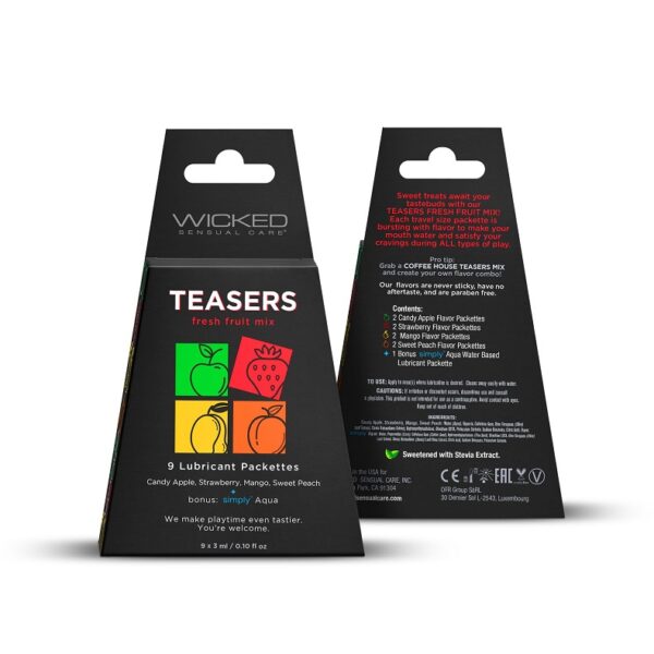 Teasers Fresh Fruit Mix-Wicked Sensual Care