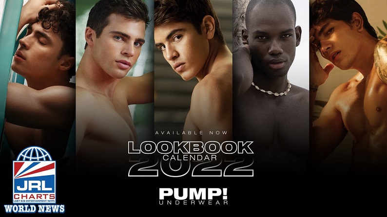 2022 PUMP Lookbook Calendar-Pump Underwear Apparel-JRL-CHARTS-2022