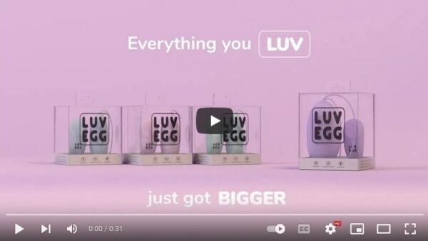 LUV Egg XL Brand Commercial -YouTube Mature-2022