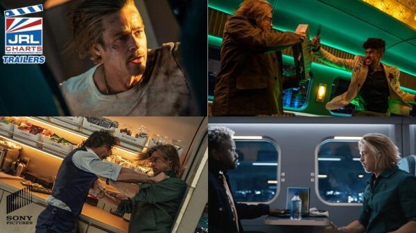 Bullet Train 2022 Film-Brad-Pitt-Screen Clips-Sony Pictures Releasing-2022-jrl-charts
