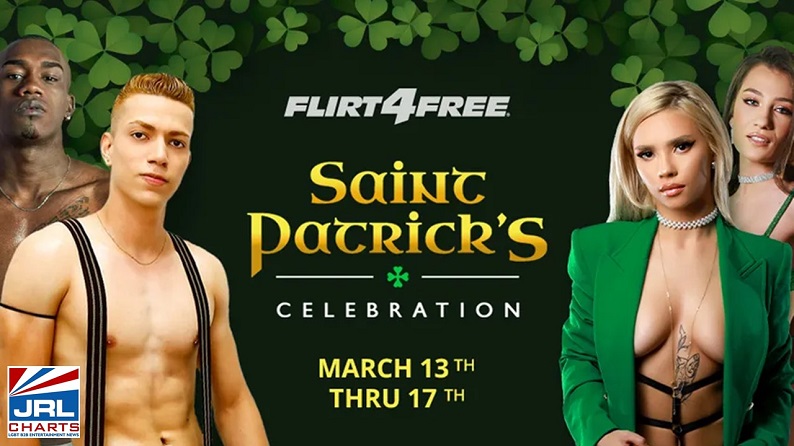 Flirt4Free Set To Launch St. Patrick's Day Cam Contest-2022-jrl-charts