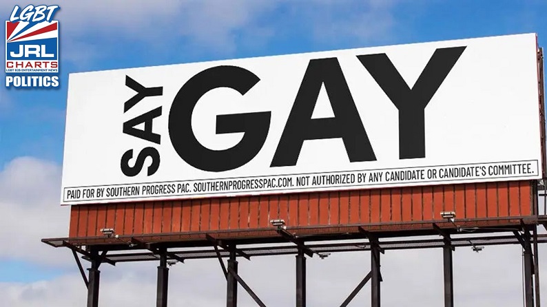 Florida Roadside Billboards Encourage People to Say Gay-2022-JRL-CHARTS-LGBT-Politics News