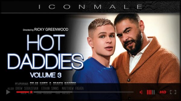 Hot Daddies 3 DVD Official Gay Porn Movie Trailer-Mile High Media-2022