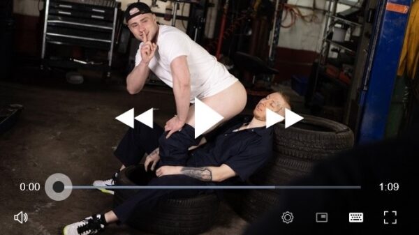 Kiss My Mechanic Ass-gay-porn-movie-trailer-Bromo-2022