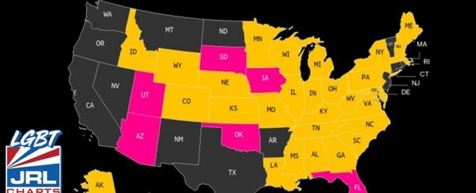 Republican-Anti-LGBTQ Proposals Moving in U.S Legislatures at Alarming Pace-2022-JRL-CHARTS