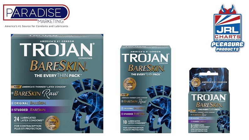 Trojan Bareskin EveryTHIN Condoms-Now Shipping-Paradise Marketing Services-2022-JRL-CHARTS