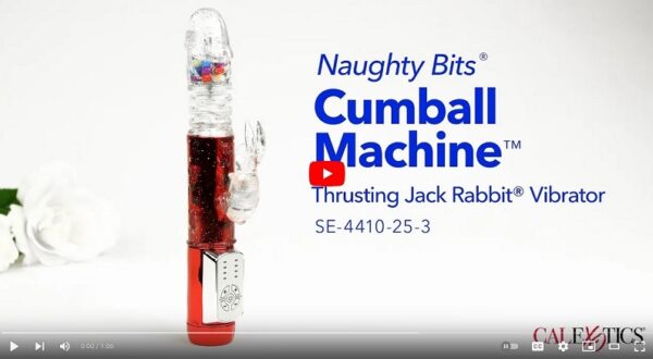 Calexotics-Naughty Bits Cumball Machine-Commercial-YouTube-JRL-CHARTS