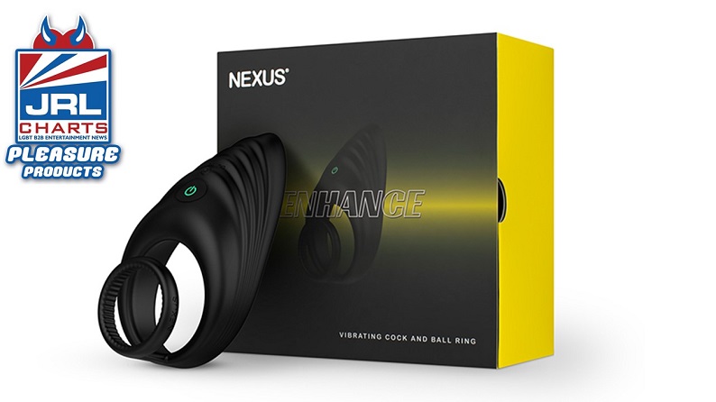 Nexus Range-Enhance Vibrating Cock and Ball Ring-2022-jrl-charts sex toy reviews