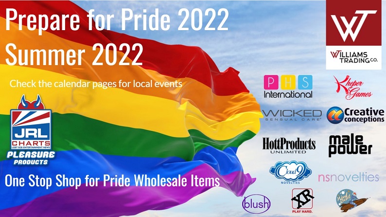 Williams Trading announce Summer Pride Campaign with JRL CHARTS