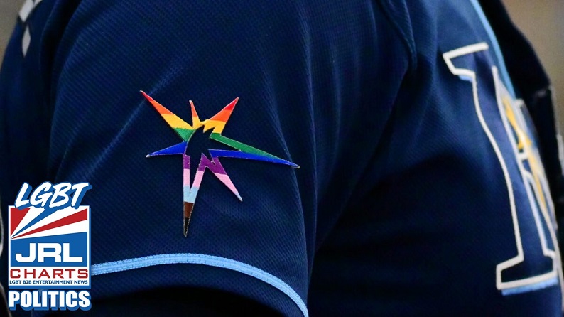 Tampa Bay Rays Wear Rainbow Logo for LGBTQ PRIDE Night Game-2022-jrl-charts