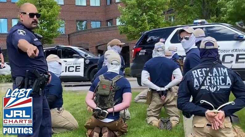 White Nationalist of ‘Patriot Front’ Detained and Arrested at Pride Event-2022-jrl-charts