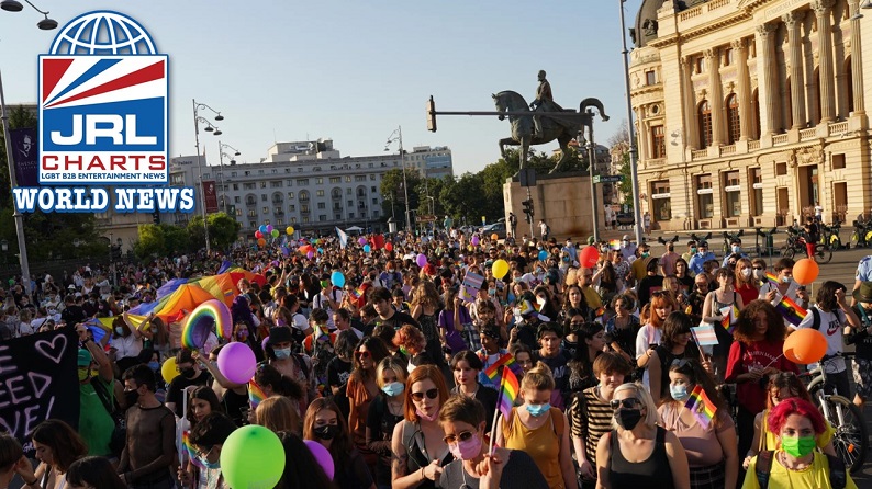 Bucharest LGBTQ Pride Parade Draws 10,000 Attendees-2022-jrl-charts-lgbt-world-news