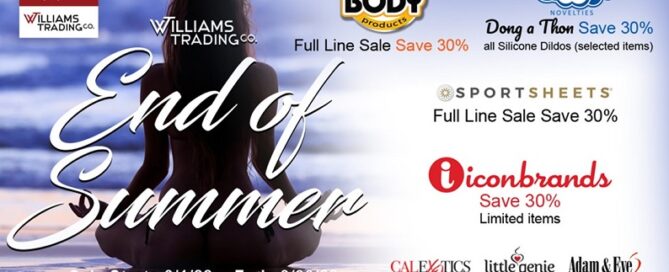Williams Trading Co kicks off-End of Summer Sales Event-2022-jrl-charts