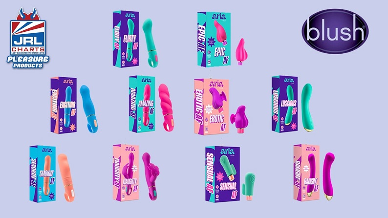 Blush Expands Aria with Colorful & Youthful Packaging Revamp
