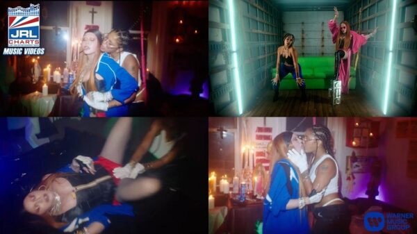 Madonna-Hung Up on Tokischa Music Video-screen clips-Warner-Music-Group-2022-jrlcharts