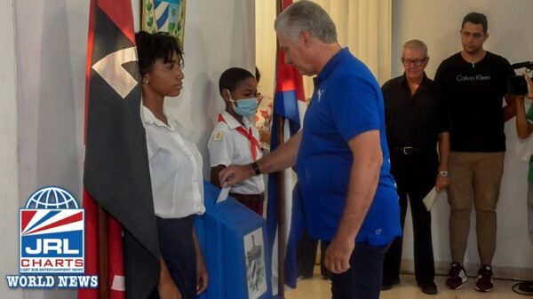 President Miguel Diaz-Canel votes for same-sex marriage-Cuba-2022-jrl charts