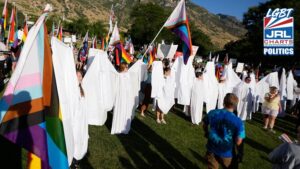 Students Protect LGBTQ Students from anti-LGBTQ protesters-Utah-JRLCHARTS