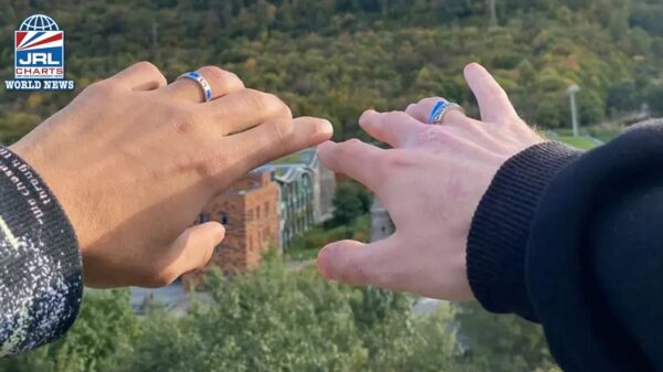Armenia gay couple Arsen and Tigran-Wedding Ring Pick