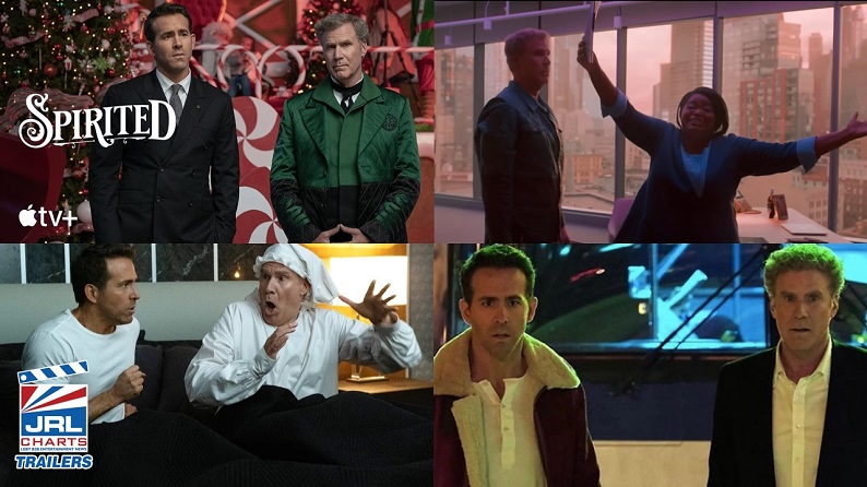 Spirited - Official Trailer (2022) Ryan Reynolds, Will Ferrell - JRL CHARTS