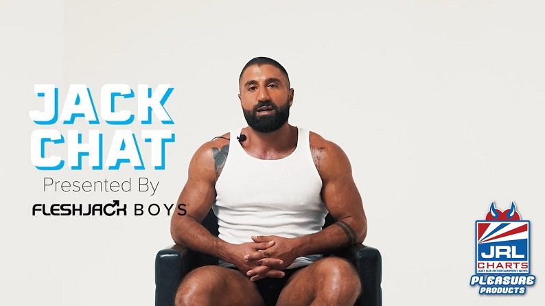Jack Chat with Fleshjack Boy Sharok-Male Sex Toys Promo-jrlchartsdotcom