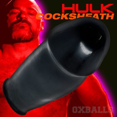 Hulk Cocksheath by Oxballs-Black-jrlchartsdotcom