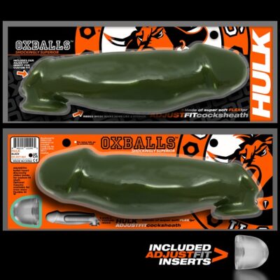 Hulk Cocksheath by Oxballs-Sex Toys-New Releases-Packaging-jrlchartsdotcom