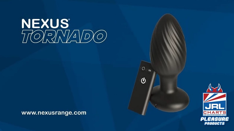 Nexus Range-Nexus Tornado Rotating-Vibrating Butt Plug-sex toys-jrlchartsdotcom