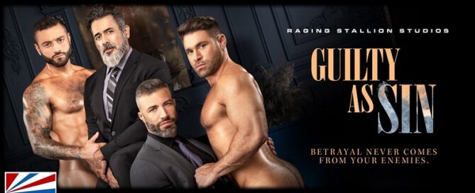 Raging Stallion Studios-Guilty As Sin DVD-gay-porn-Unleashed to Retailers-jrlchartsdotcom
