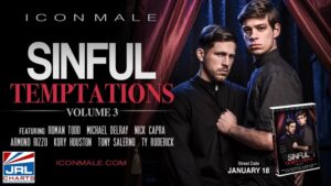 Sinful Temptations Volume 3-on DVD-VOD-Icon Male-Mile High Media-gay porn-jrlchartsdotcom