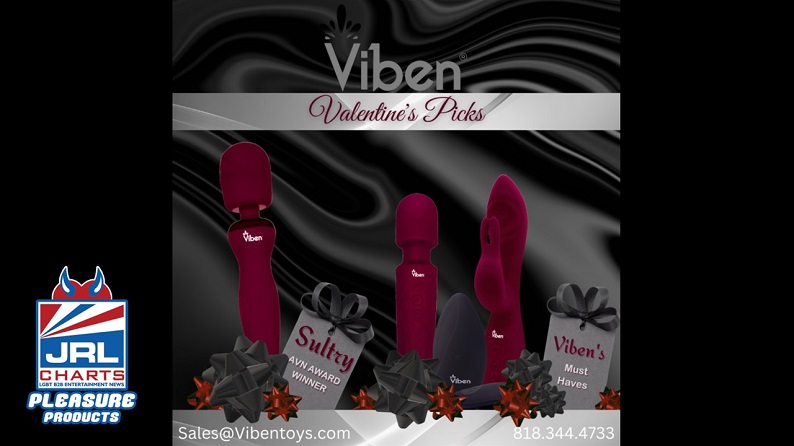 Viben Toys Unveil its Valentine's Day Products for Retail-sex toys-jrl charts