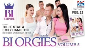 BI ORGIES 5 DVD-starring-Billie Star-Emily Hamilton First Look-BiEmpire-jrl charts