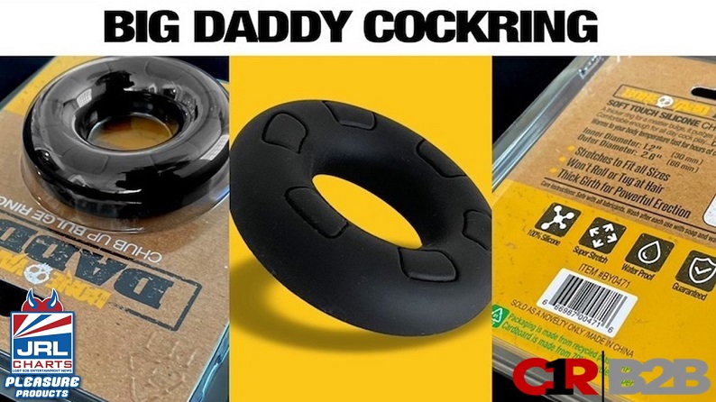 C1RB2B-Boneyard Toys-introduce-DADDY Silicone Cock Ring-male sex toys-jrl charts