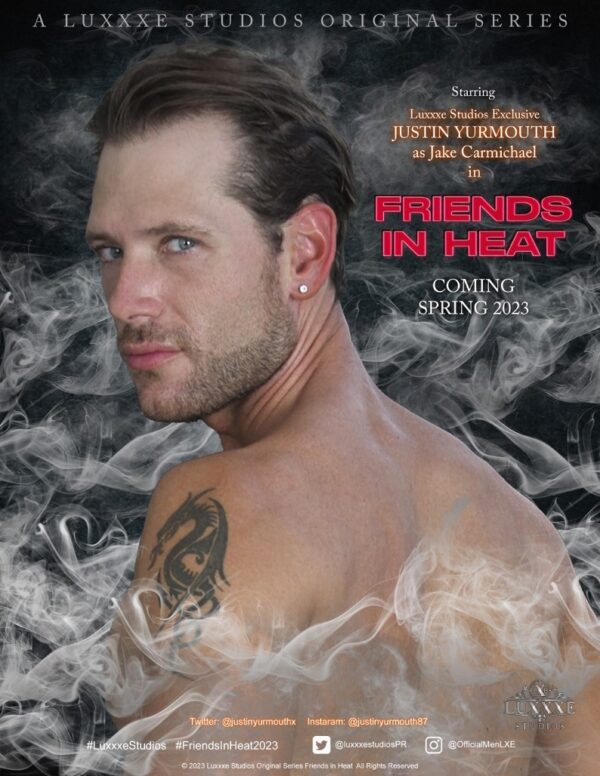 Friends In Heat-Series-Official Poster-Luxxxe Studios-(2023) jrl charts