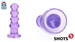 SHOTS Crystal Clear Curvy Dildo for Anal and Vaginal Revealed-sex toys-jrl charts