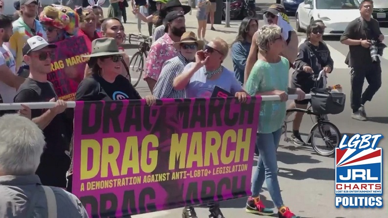 Hundreds March in WeHo against Republicans anti-LGBTQ Agenda-jrl charts