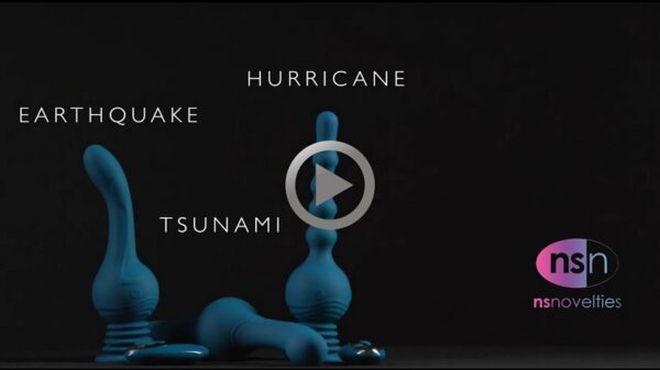 NS Novelties NEW Gyrating Vibes Earthquake-Hurrican-Tsunami-sex toy Commercial