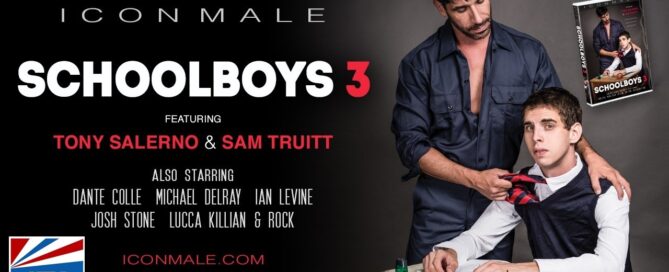 Schoolboys 3 DVD-Tony Salerno-Sam Truitt Ships Worldwide-Icon Male-Mile High Media