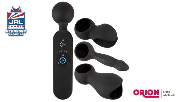 Wand Vibrator-with 3 attachments-by-Couples Choice-Orion Wholesale