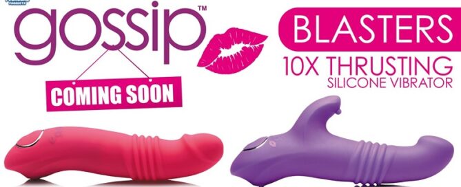 Curve Toys-leaks-Gossip Blasters 10X Thrusting Silicone Vibrators-sex toys-jrl charts