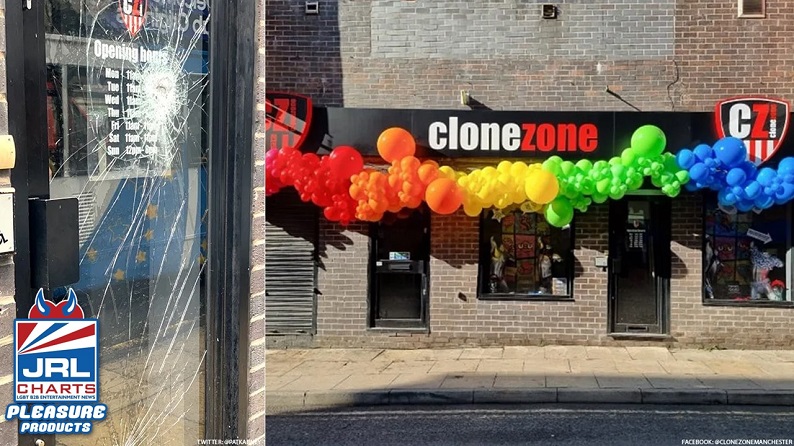 Gay Adult Store CloneZone Manchester Attacked for Second Time-jrl charts