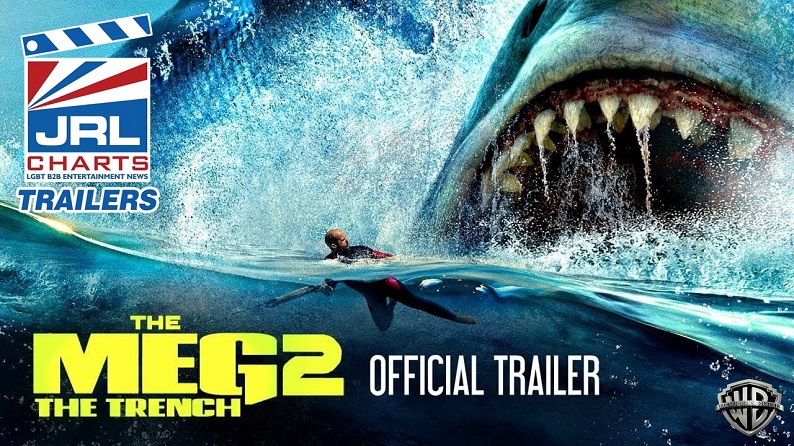 MEG 2-The Trench Official Trailer (2023) Jason Statham-Warner Bros-jrl charts