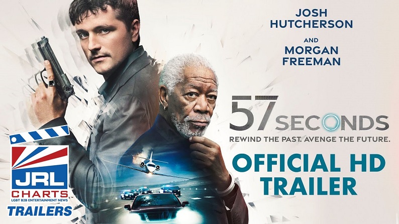 57 Seconds (2023) Official Sci-Fi Movie Trailer-Josh Hutcherson-Morgan Freeman-jrl charts