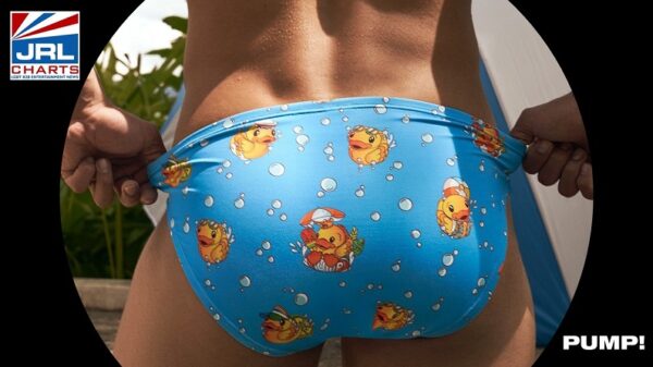 PUMP Underwear-Water Duckies Swimwear Collection-Summer 2023-jrl charts