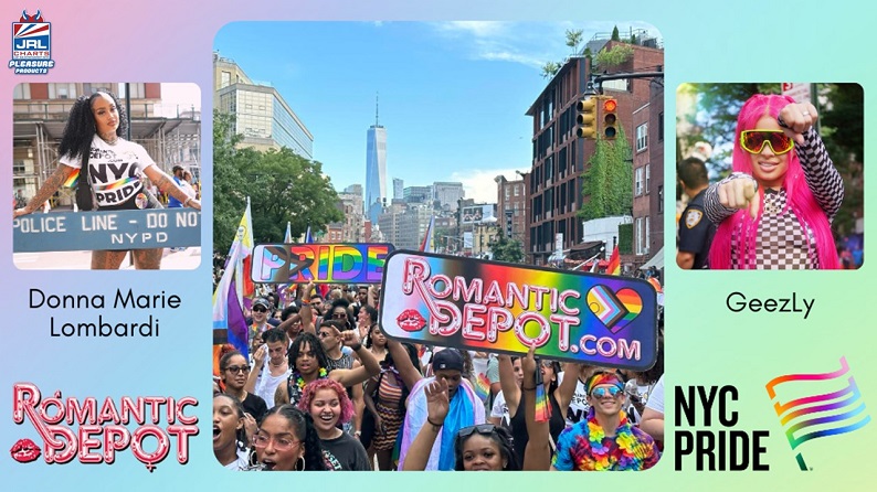 Romantic Depot Rallies for LGBTQ+ Rights at 2023 NYC Pride March