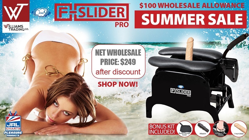 F-Slider Pro Sex Machine Rocking Chair-Bonus Kit Included-Williams Trading-jrl charts