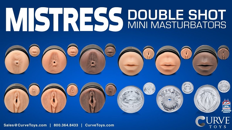 Mistress Double Shot Mini Masturbators-Solo Pleasure-Curve Toys-jrl charts