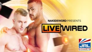 Luca del Rey Leads the Pack in LIVE WIRED-NakedSword-gay porn jrl charts