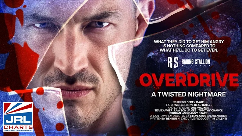 Overdrive-starring-Derek Kage-Official Trailer-from-Raging Stallion-gay porn jrl charts