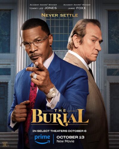 The Burial Official Poster-Prime Video (2023)