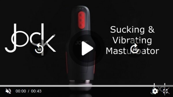 Jock 15X Sucking & Vibrating Masturbator Commercial